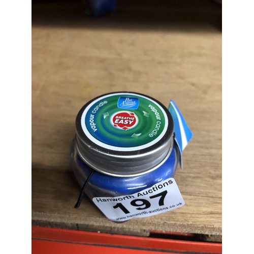 197 - New vapour candle