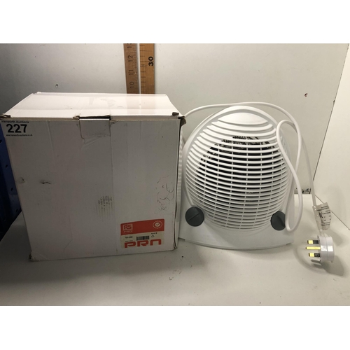 227 - Small fan heaters