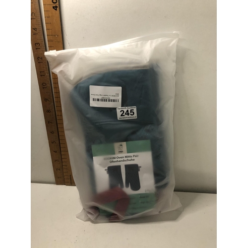 245 - 2 pack of oven mitts