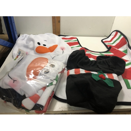 276 - X2 snowman sets