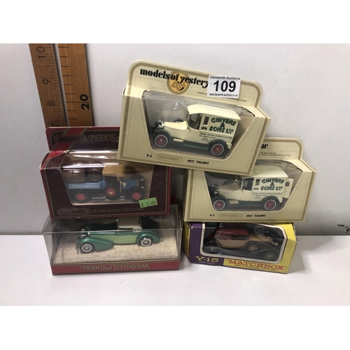 160 - X5 die cast cars