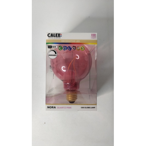 312 - G95 quartz pink led globe lamp