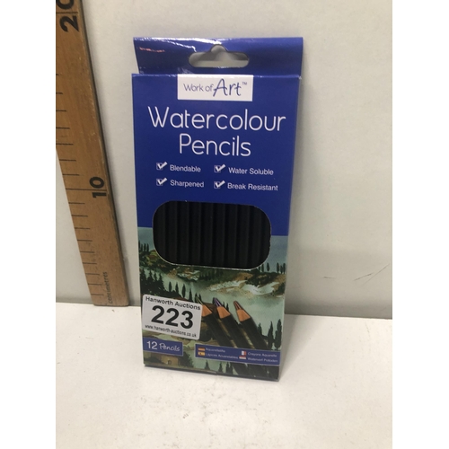 223 - New pack of 12 pencils