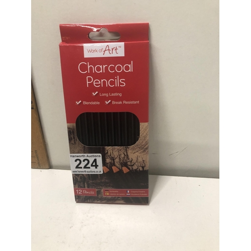 224 - New pack of 12 pencils