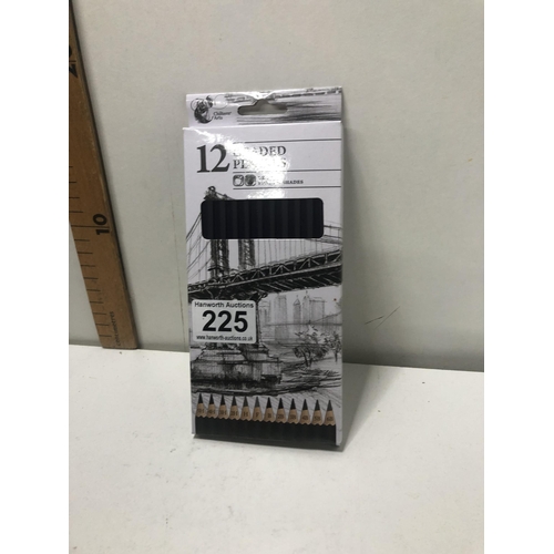 225 - New pack of 12 pencils