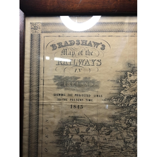 111 - 1845 railways map IRELAND