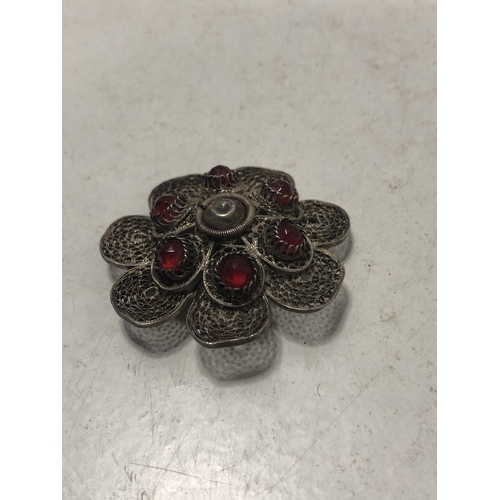 62 - Silver brooch