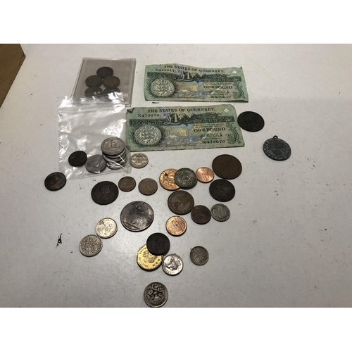 65 - Old coins & notes