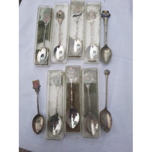 96 - Qty of collectable spoons