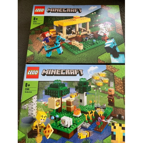 211 - New lego mine craft x2