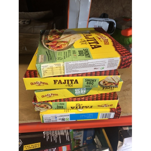 309 - X5 Old El Paso kits
ALL IN DATE