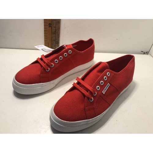 303 - Pair of new red trainers
Size 43