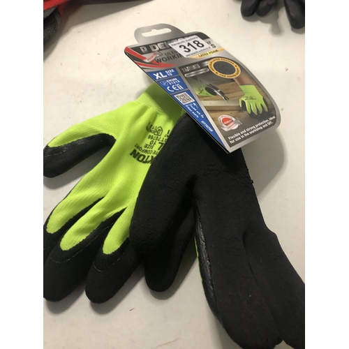 318 - New work gloves