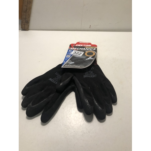 322 - New work gloves