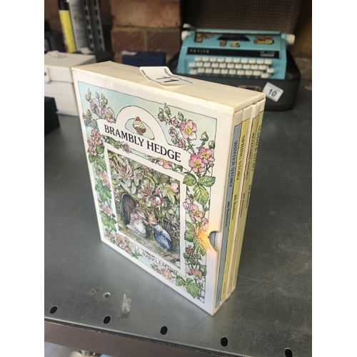 11 - Brambly Hedge 4 story book set