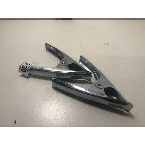 230 - X2 metal clips