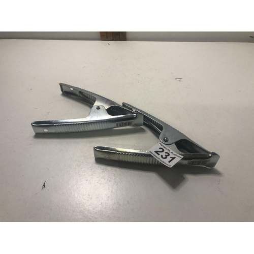 231 - X2 metal clips