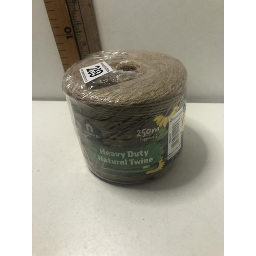 259 - Heavy duty natural twine