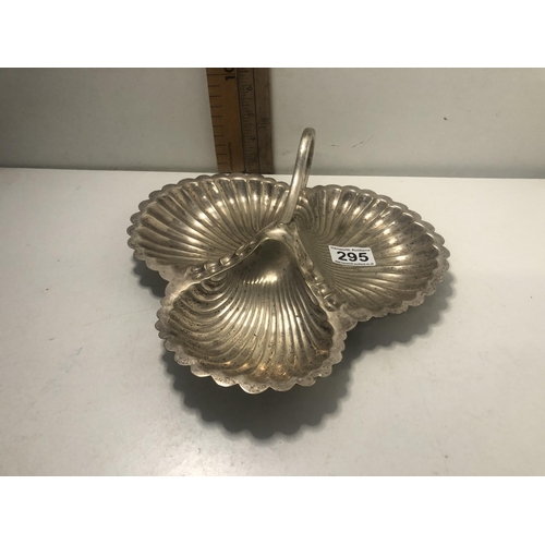 295 - Silver plated trays