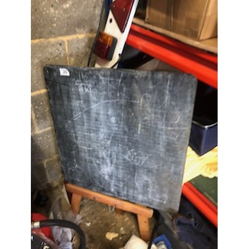 20 - Kids blackboard on stand
PLEASE NOTE NOT POSTABLE