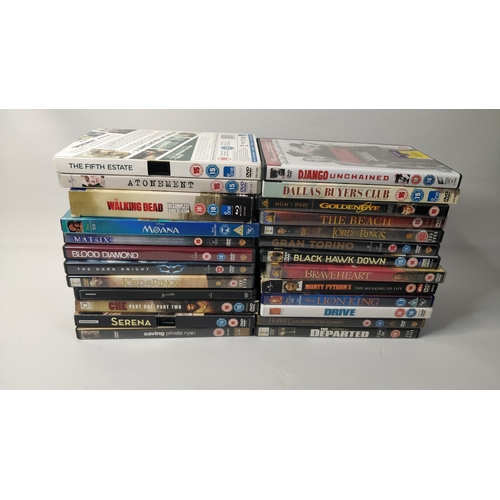 Joblot DVDs