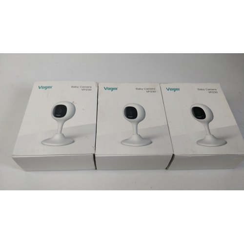 183 - 3 x Baby Cameras