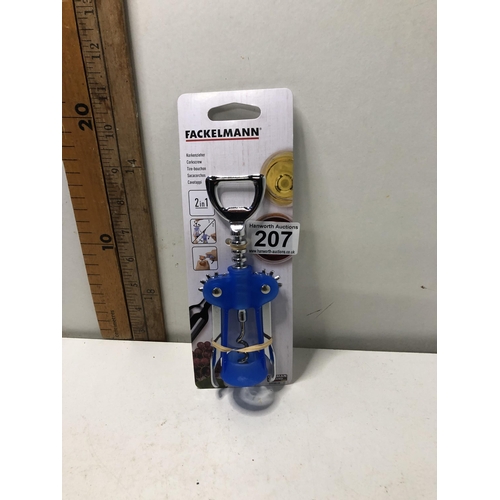 207 - New wine bottle opener