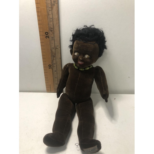 371 - Vintage Farnells Alpha toys black doll