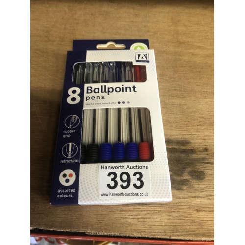 393 - X8 ball point pens