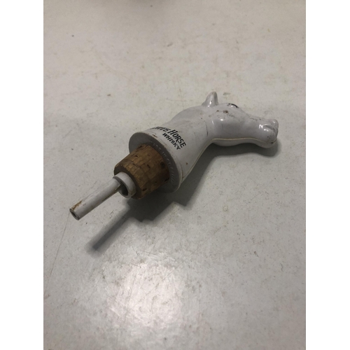 419 - White Horse whisky pourer
