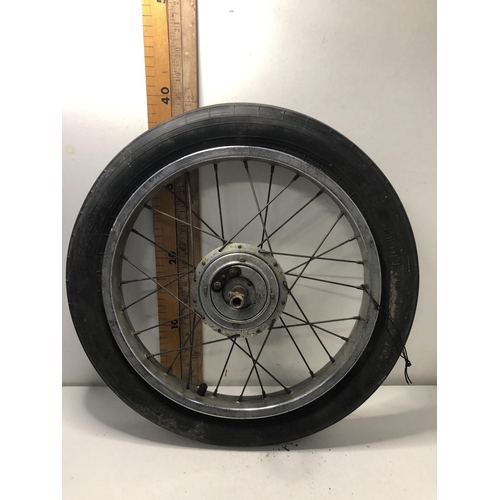 23 - Vintage Raleigh Chopper wheel 65