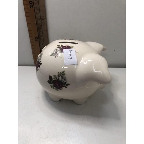 244 - Sadler Piggy bank
PLEASE NOTE NOT POSTABLE