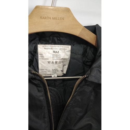 150 - Mens Weatherproof MA2 Bomber Jacket Medium