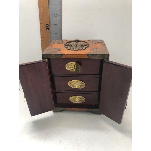 265 - Miniature Chinese chest of drawers