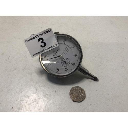 3 - Vintage dial gauge