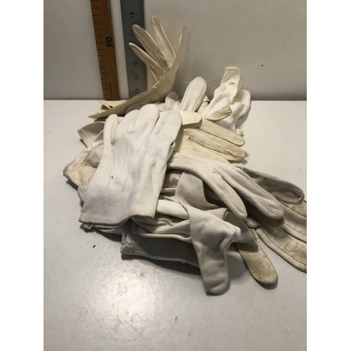 244 - Qty of Masonic gloves