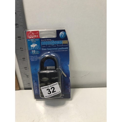 32 - New lock