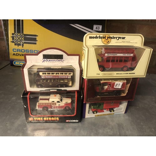 46 - X5 die cast cars