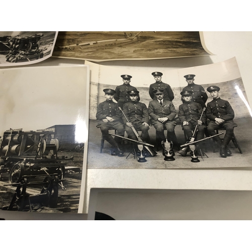 62 - Qty of vintage Military photos