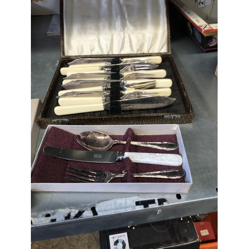 214 - X2 cutlery sets