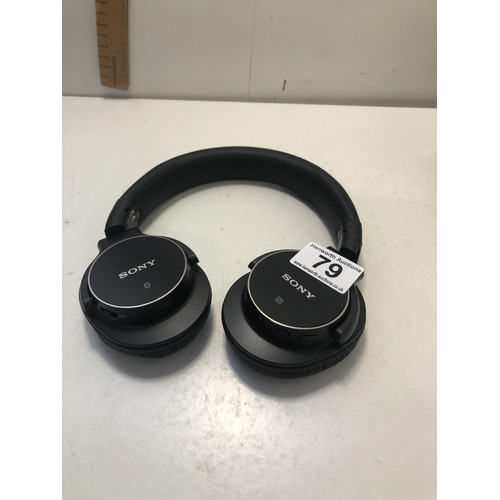 79 - Sony wireless headphones