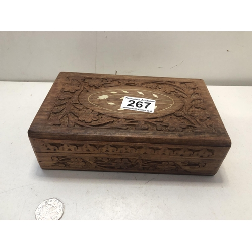 267 - Wooden box