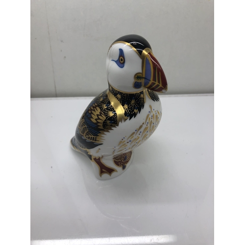 80 - Royal Crown Derby puffin
Gold stopper
CHIP TO BEAK