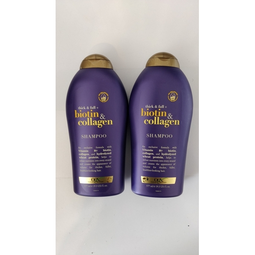 OGX Volumen Spülung Mit Biotin & Kollagen – 577 Ml Für Volleres, Dichteres Haar