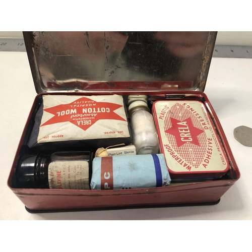 6 - Vintage first aid box