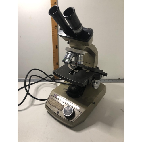 297 - Vicker instrument microscope with box