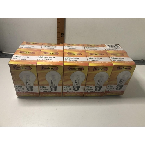 56 - Pack of 10 light bulbs