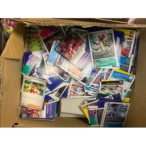 322 - Digimon cards box