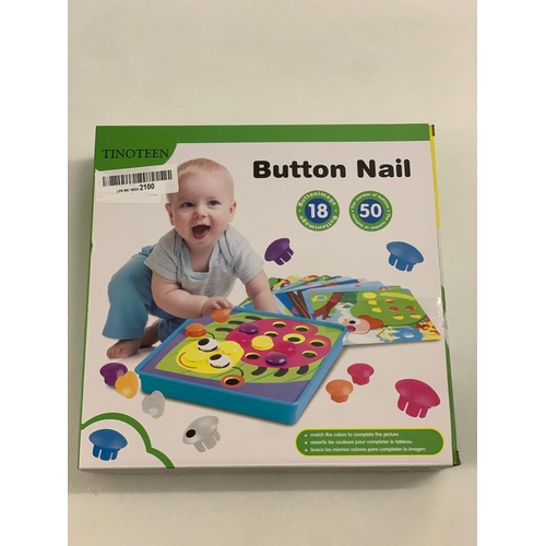 334 - Button nail kids toy