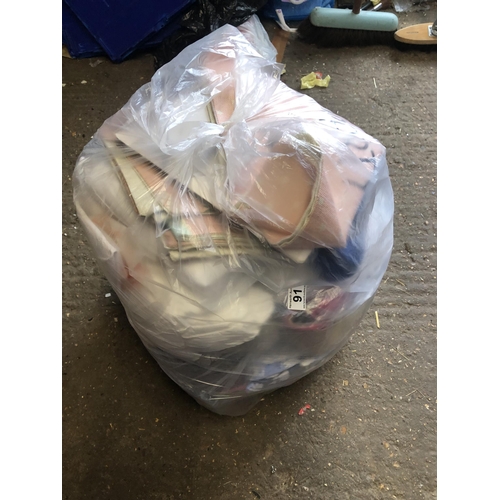 91 - Bag of new clothes